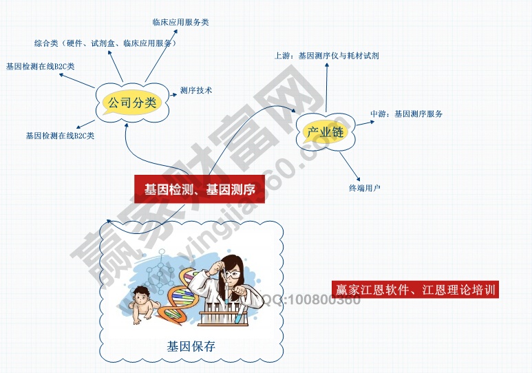 基因檢測概念